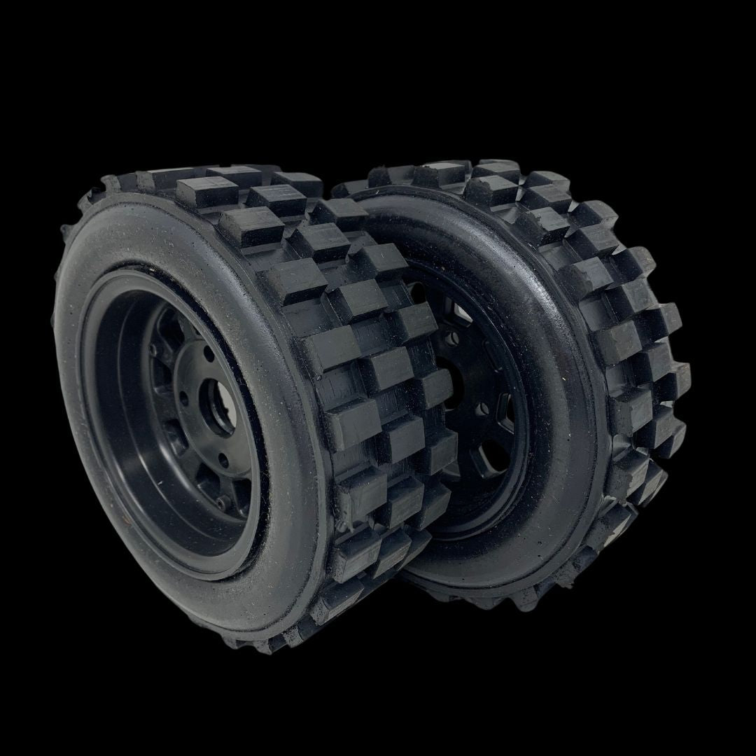 BRP 2" wide knobby tyres - one pair