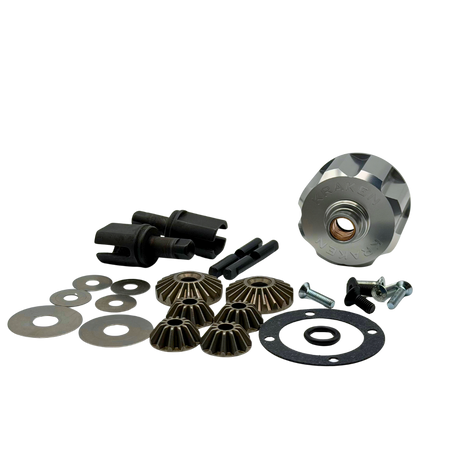 Kraken Billet Losi 5IVE-T Pin-less HD Bevel Gear Diff Conversion Kit