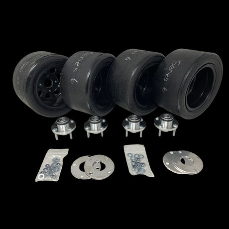 LOSI / VEKTA BRP 6" wide x 3" tall slicks - complete kit