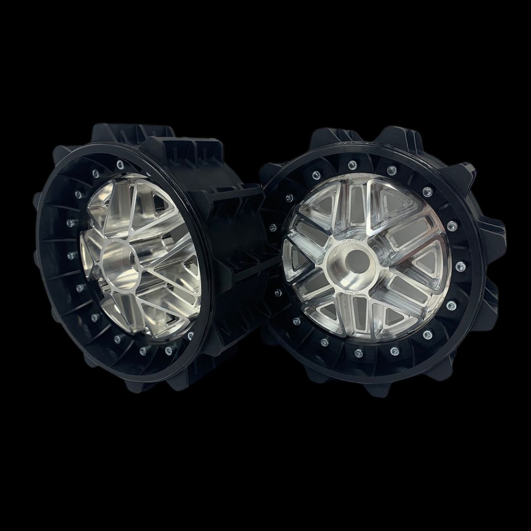 Pair of Sand Paddle 3" with 3D 24mm Hex Centres