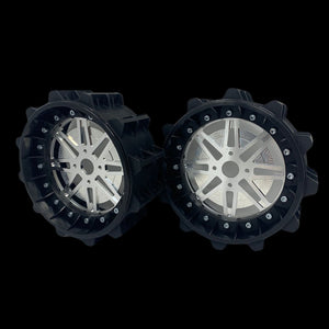 Pair of Sand Paddle 3" with Lightweight Centres for BRP Hubs