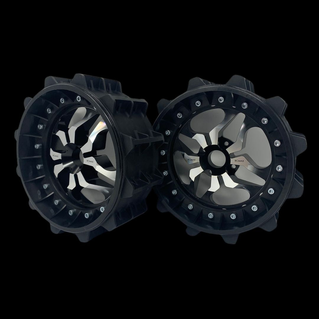 Pair of Sand Paddle 3" with 3D 4 Bolt Centres