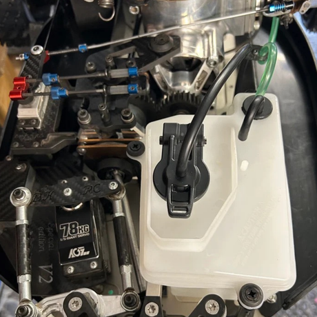 BoneHead RC Losi 5ive T 1.0 2.0 5B MCD Fuel Tank Conversion Mount