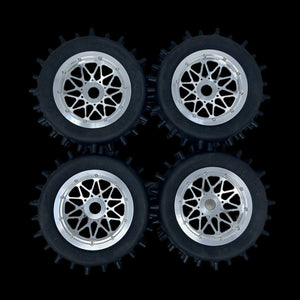 RRC Billet wheels + Akill 195mm V2 Super Spikes (4pcs)