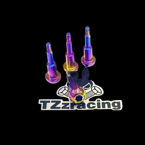 TZZ Titanium Losi 5 2.0/5B Brake Screw Set (4)