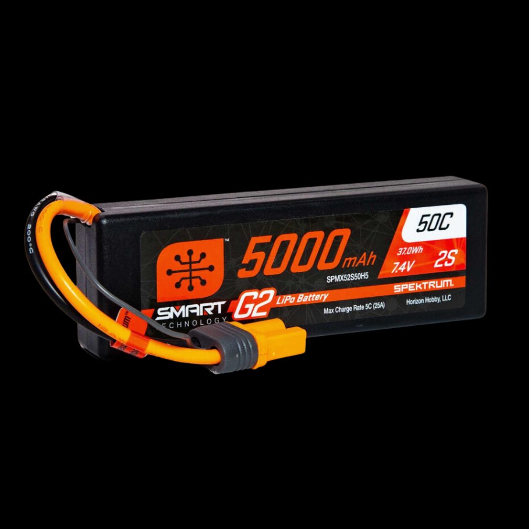 5000mAh 2S 7.4V SMART G2 50C IC5O-SPMX52S50H5