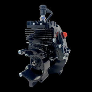 TAYLOR 35cc V2 Billet Reed Engine - Blacked Out