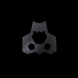 Primal RC V4 Aluminum Right Side Frame Plate (black)