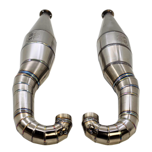 ALX Titanium 80-100cc Custom Baja Twin Exhaust Pipes