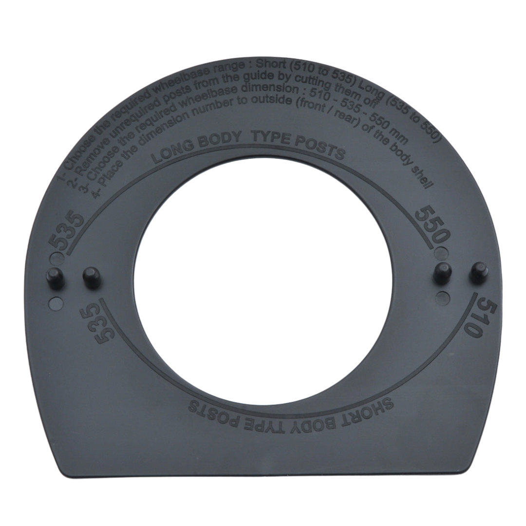 Body Wheel Arc Cutting Guide 510-535-550mm - 912701P