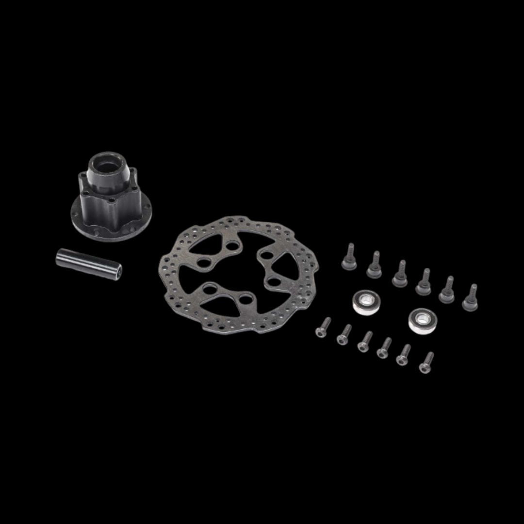 Complete Front Hub Assembly: Promoto-MXZ-LOS262013