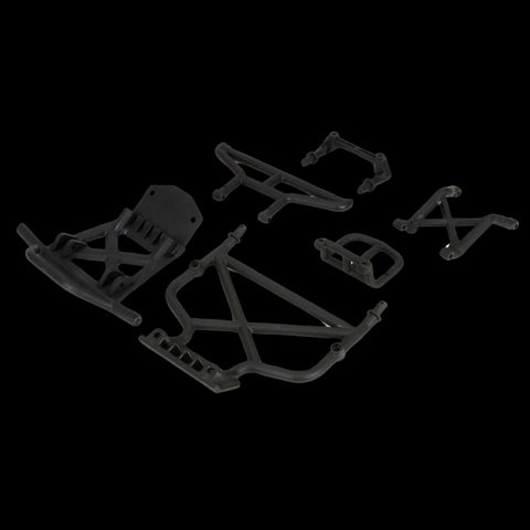 Front/Rear Bumper & Bumper Brace: 1:5 4wd DB XL - LOS251011