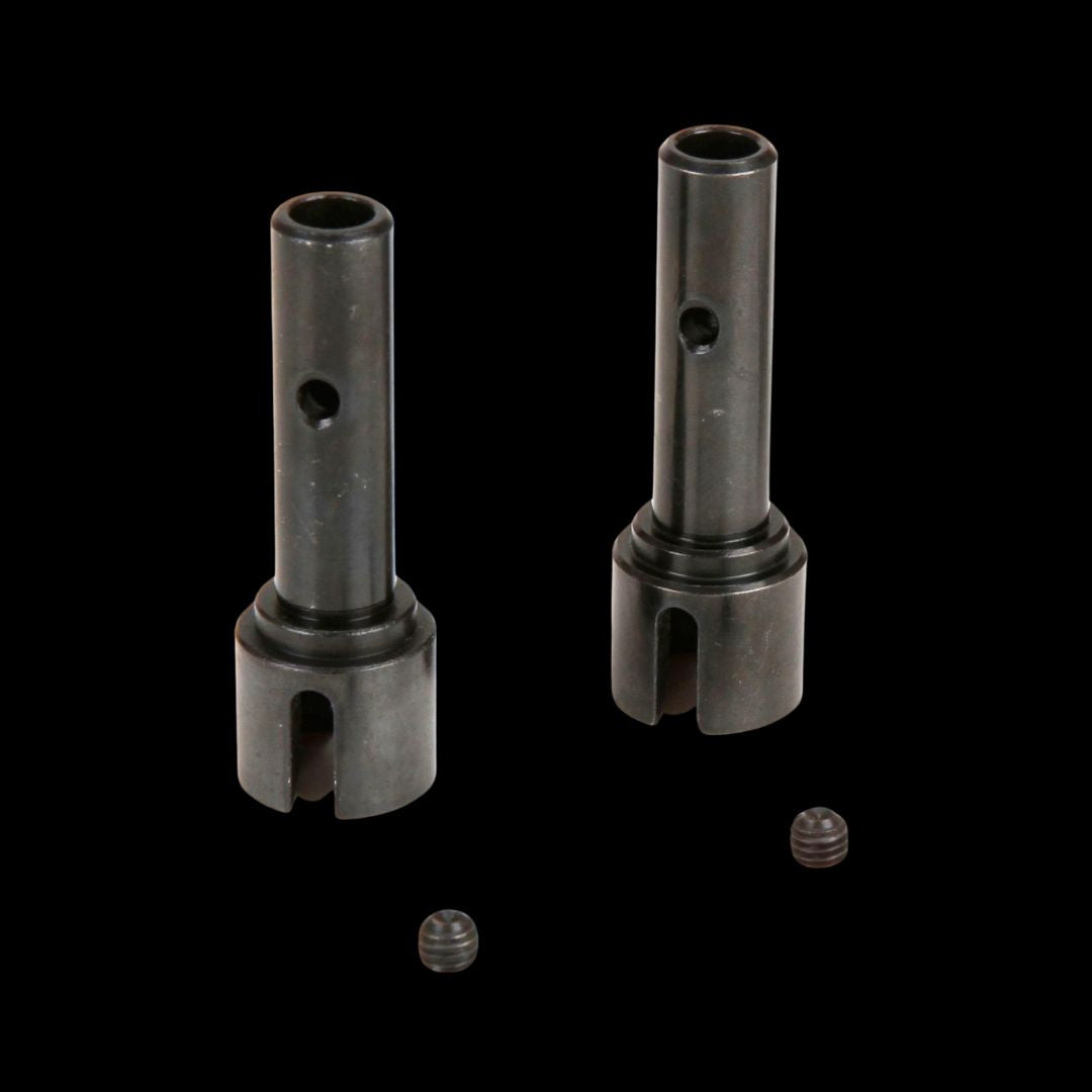 Front/Rear Stub Axle (2): 1:5 4wd DB XL