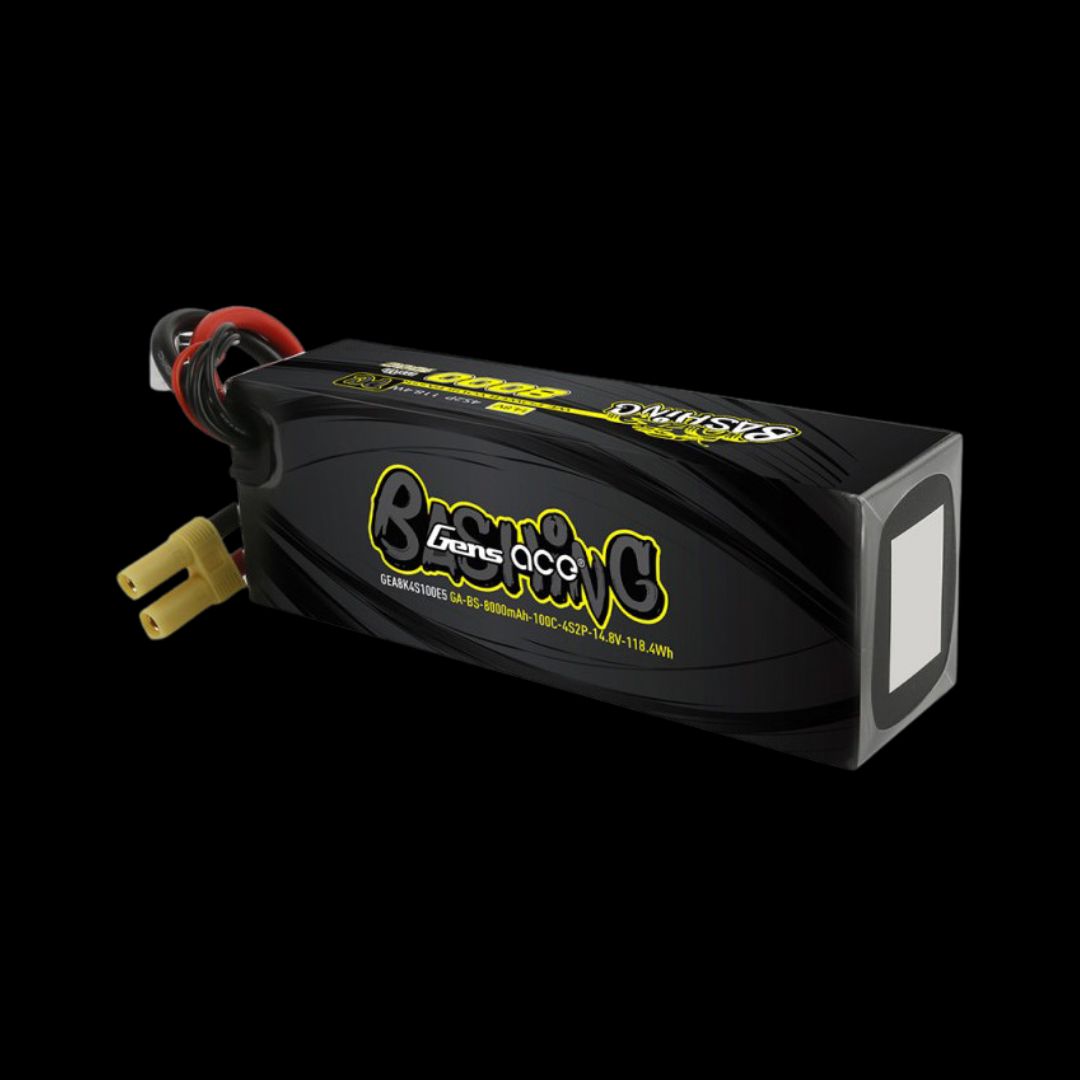 GENS ACE Li-Po Car 4S2P 14.8V 8000mah 100C with EC5