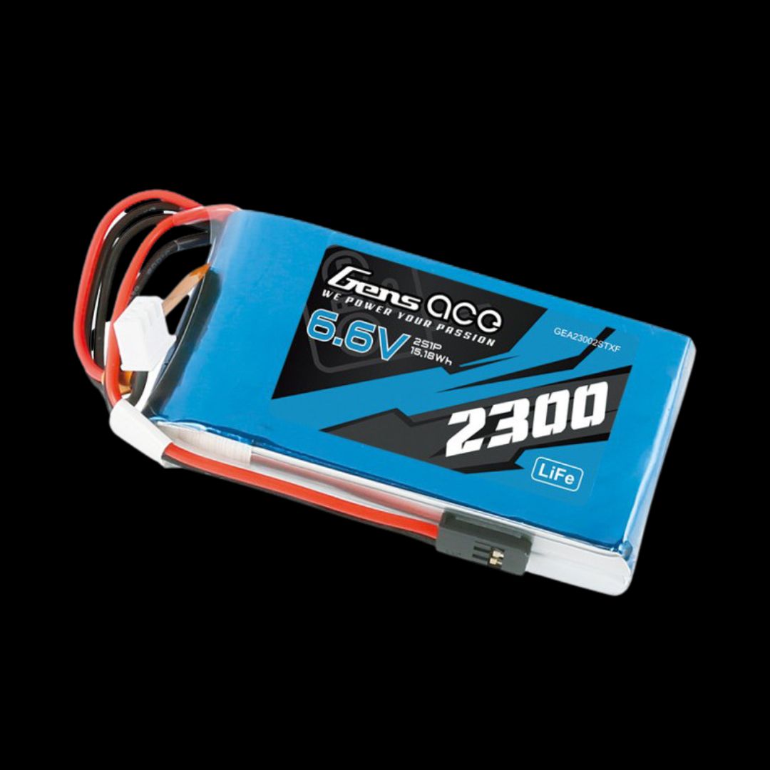 Gens Ace 2300mah 6.6V 2S Futaba TX Battery