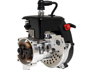 HPRC Billet Reed Case 38cc Race Ported Fujiwara Engine