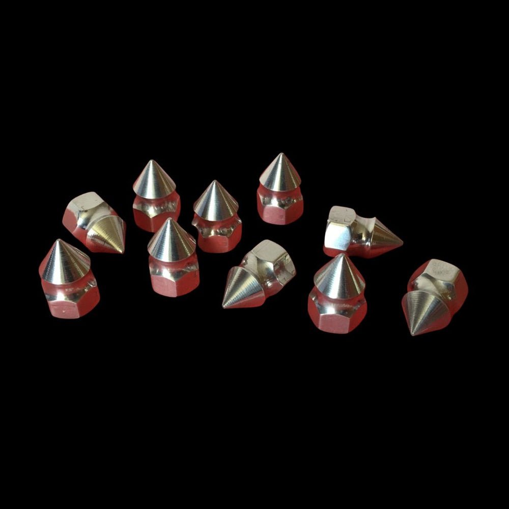 JS Performance M6 Spiked Shock Nut Set - 4pcs (Losi 5T, Primal MT, etc)