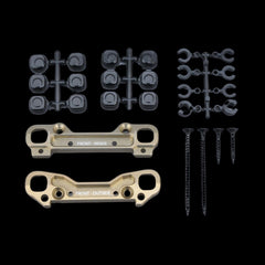 MCD Front Wishbone Holder (Hingepin Braces) Set Alloy (Opt.) - 300203A