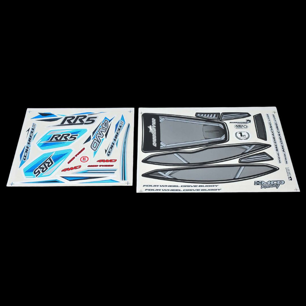 MCD RR5 Body Shell Decal Set - 500202P