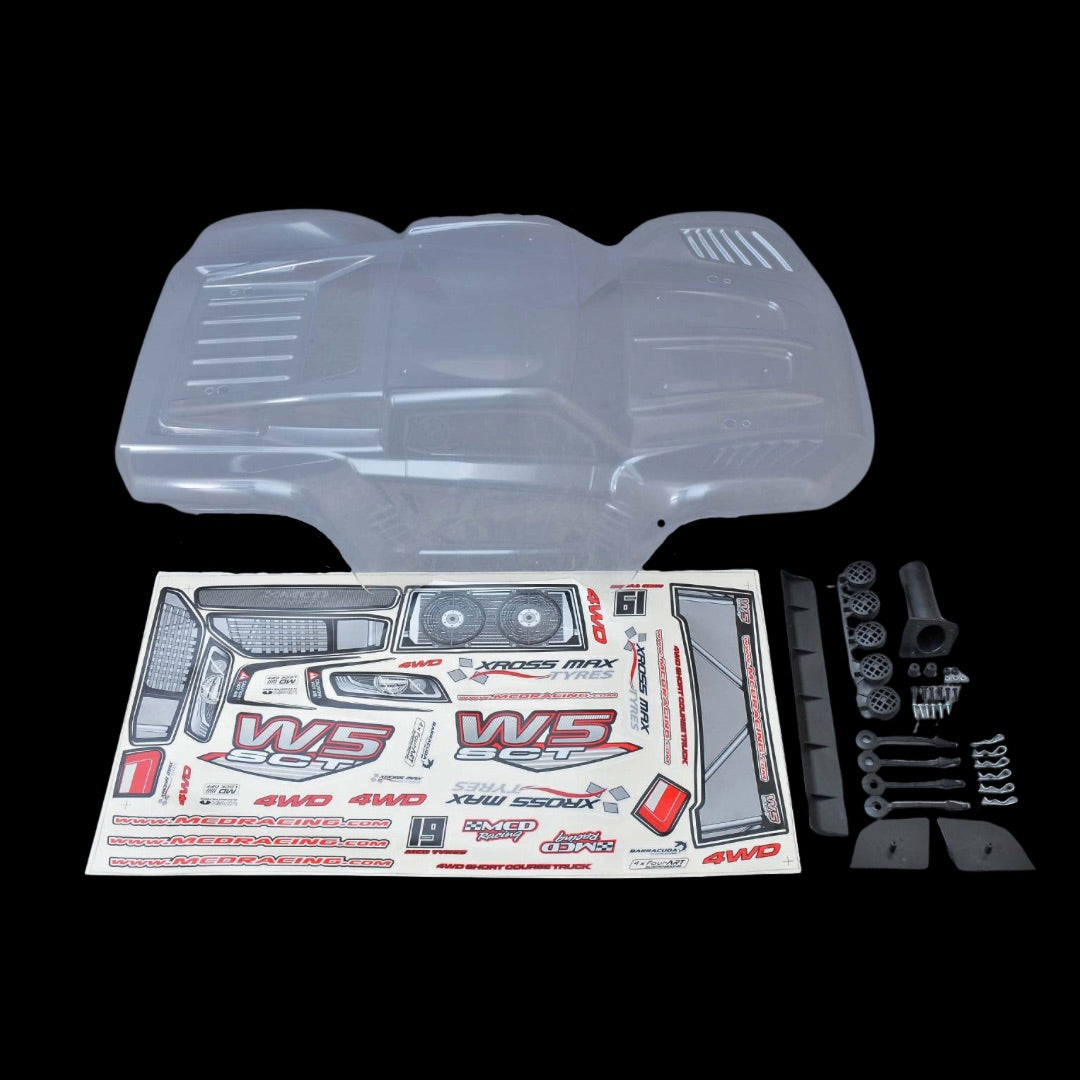 MCD W5 Body Shell Kit Complete - 501601P