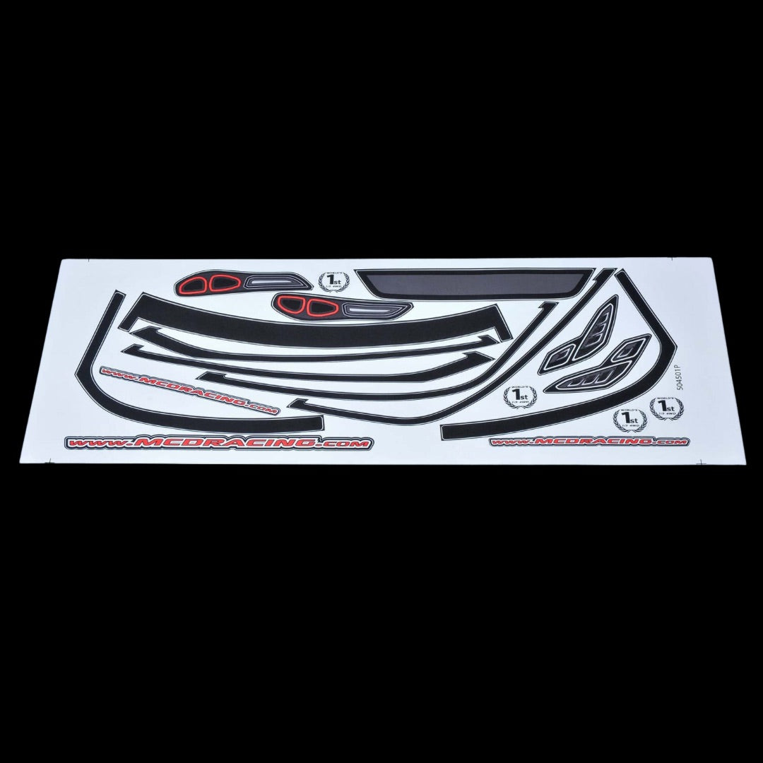 MCD XS5 Max Body Shell Decal Set - 504501P
