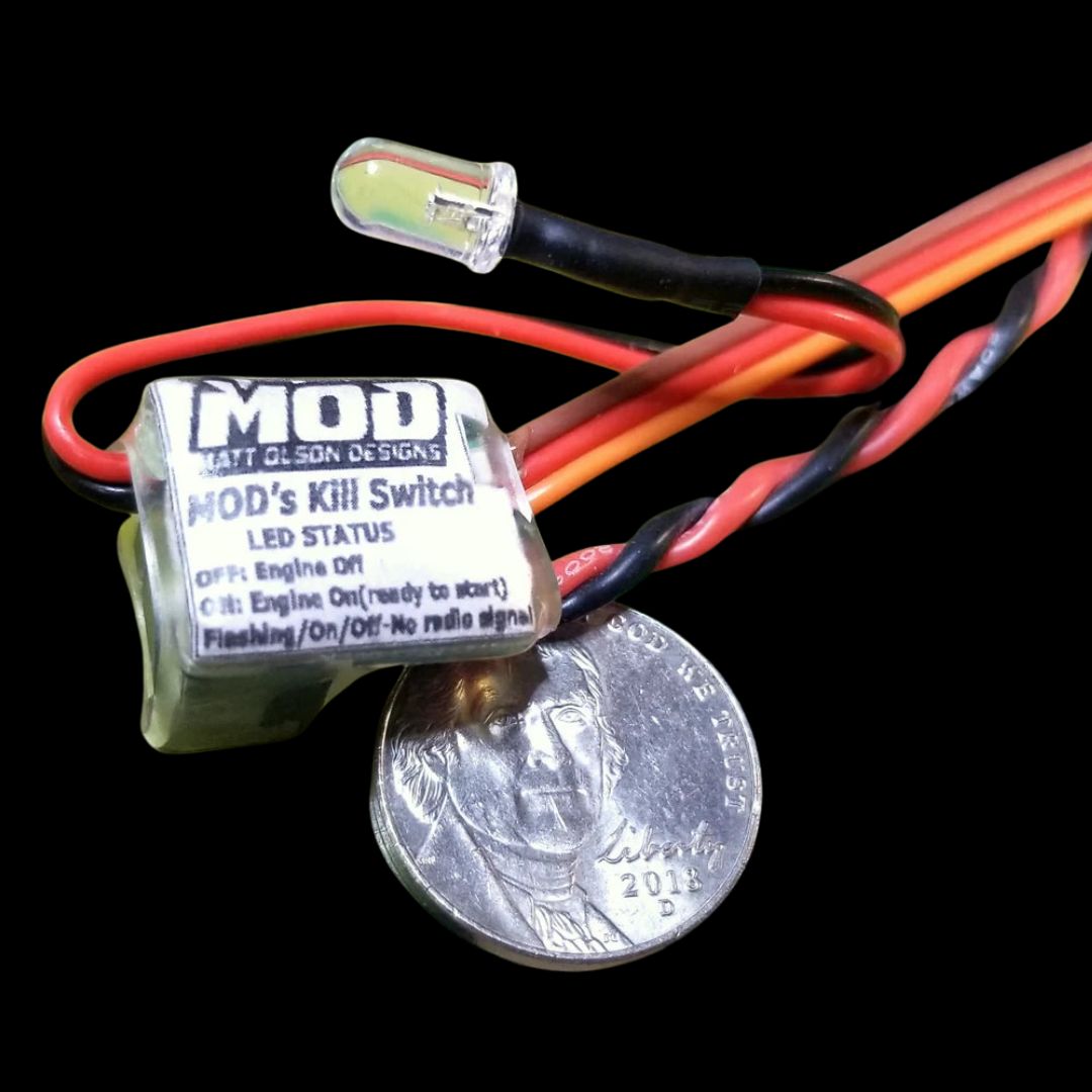 MOD 5TH Scale Gas racing Kill Switch AUX Button Kill