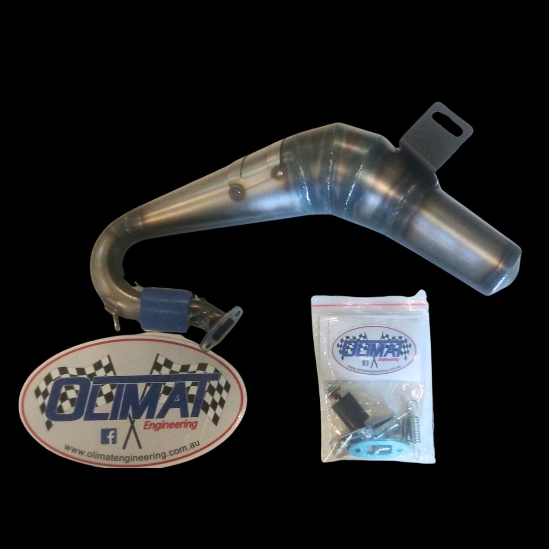 OLIMAT LOSI 5T/2.0 Silenced Exhaust Pipe