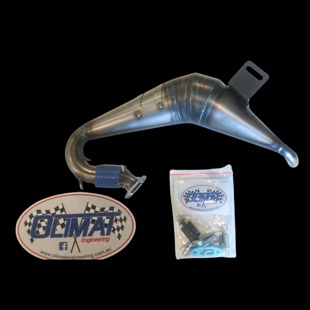 OLIMAT LOSI 5T/2.0 (34cc+) Unsilenced Exhaust Pipe