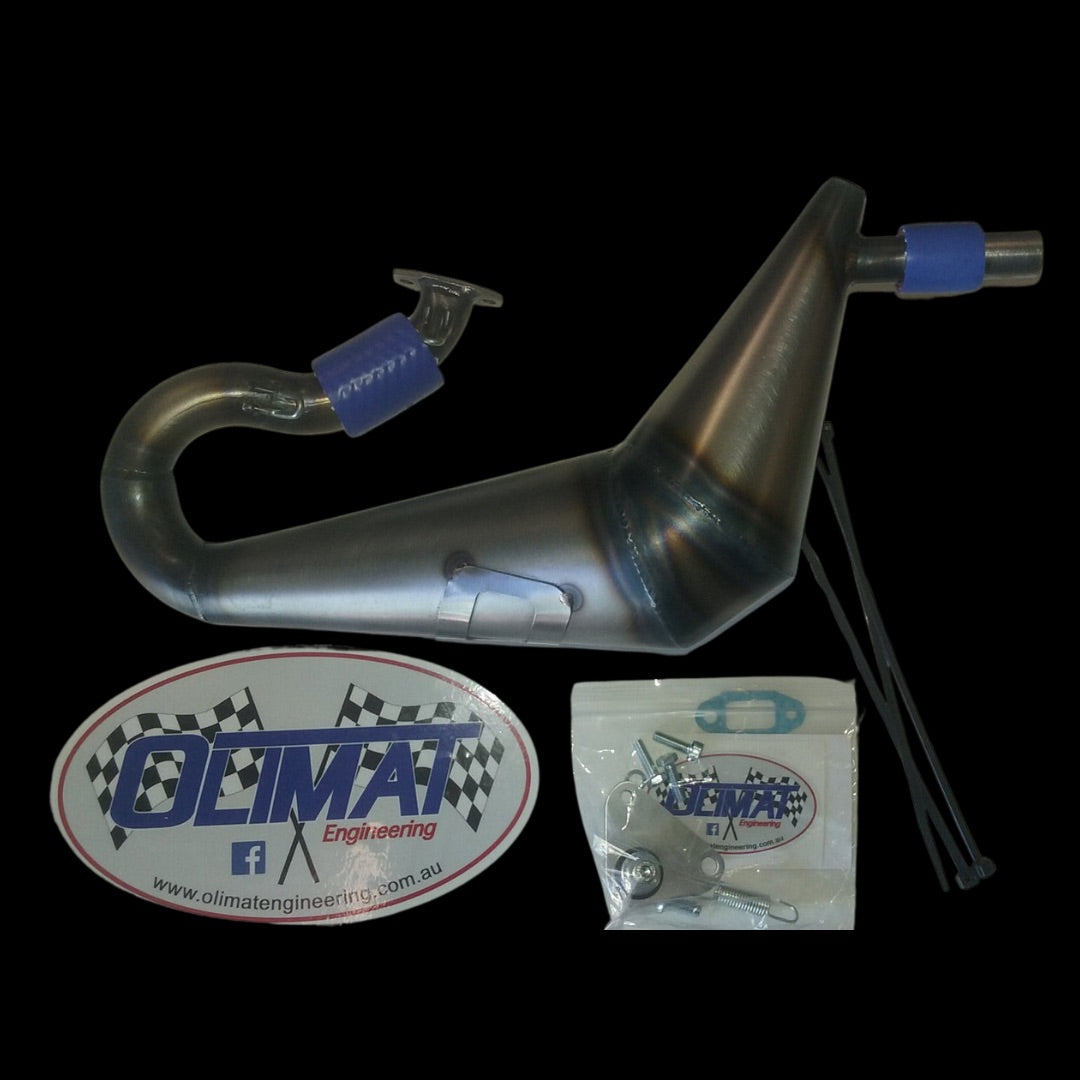 OLIMAT VEKTA5/KV5TT Unsilenced Exhaust Pipe