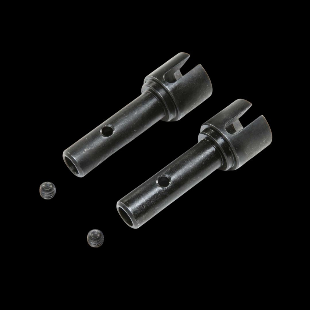 Rear Stub Axle, 5mm Pin (2): DBXL-E 2.0