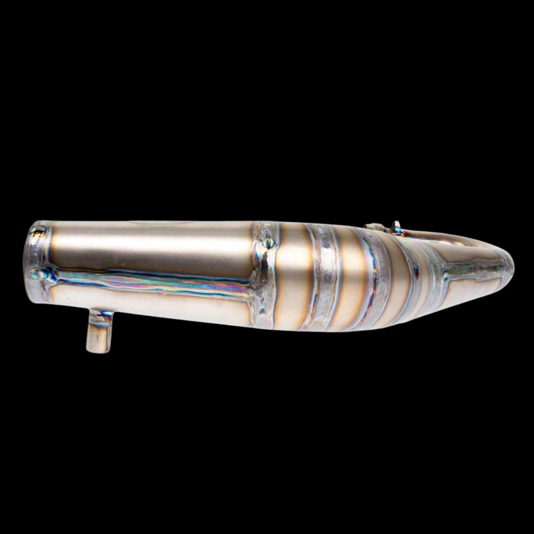 SAMBA TITANIUM Losi 5T & 5ive 2.0 "BIG BELLY" Tuned Exhaust pipe