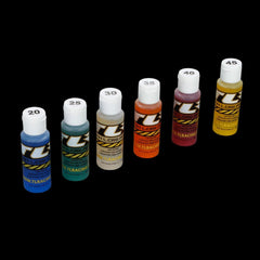TLR Shock Oil 6Pk [50, 60, 70, 80, 90, 100] [TLR74021]