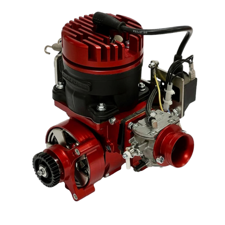 ALX 85 Malossi engine kit in red anodised finish for MCD MAX