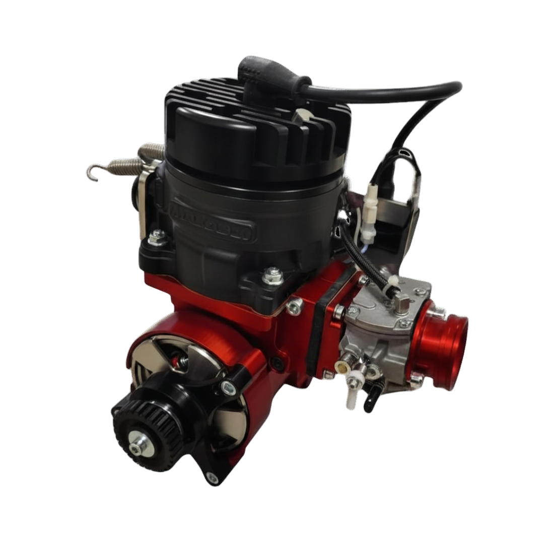 ALX 85 Malossi engine kit in black anodised cylinder and cylinder head  for Kraken Vekta 5
