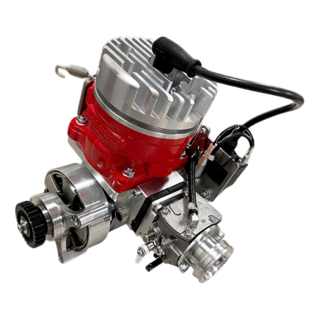 ALX 85 Malossi engine kit in silver anodised finish for Kraken Vekta 5