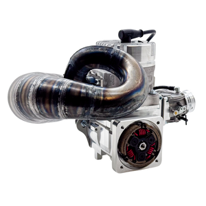 ALX 85cc Malossi GSR46 GoPed engine kit shown from the clutch side