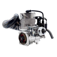 Front view of ALX Brutale 96cc Malossi GSR46 GoPed engine kit showing carburettor intake