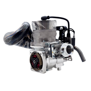 Front view of ALX Brutale 96cc Malossi GSR46 GoPed engine kit showing carburettor intake