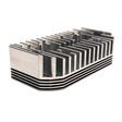 billet heat sink head with 'Twin 100CC' branding on a white background