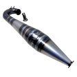 Exhaust pipe on a white background