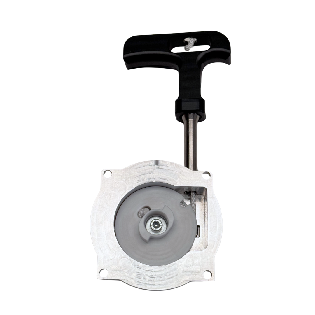 ALX Complete Replacement Pull starter straight (RAW SILVER)