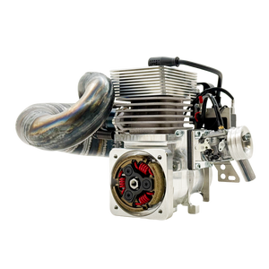 Front angled view of ALX Super 63 Malossi GSR46 GoPed engine kit