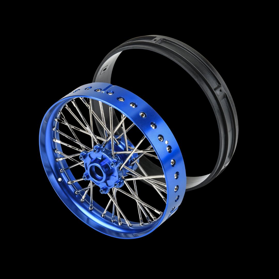 14 Pro-Spec Aluminum V2 Bead Rear Wheel Coloured