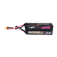 Lithium-ion battery pack with specifications on a white background