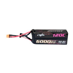 CNHL Racing Series LiHV 6000mAh 22.8V 6S Lipo Battery 120C with XT60 Plug