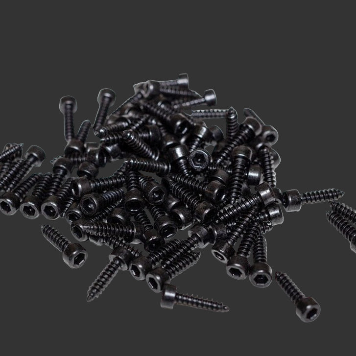 "Bite Screws" - Complete Black Beadlock Screw set of 84