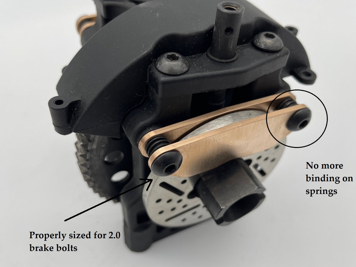 Detroit Performance Upgrade Losi 2.0/TLR 5B Brake Kit