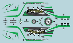 Kraken Vesla Decal set (electric version) [KVS153]