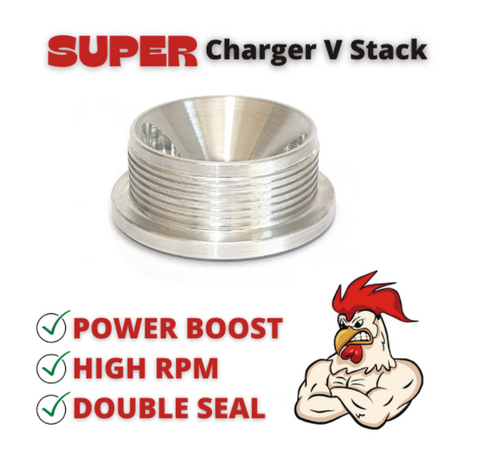 Rooster Tail Super Charger Velocity Stack