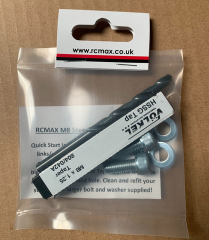 M8 Bolt Upgrade for Raminator HD Steering Links